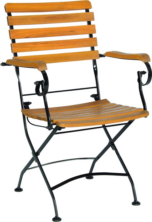 Actual product image Acamp Set 2x LINDAU folding chairs + 1x LINDAU folding table 80x80cm (80 cm)