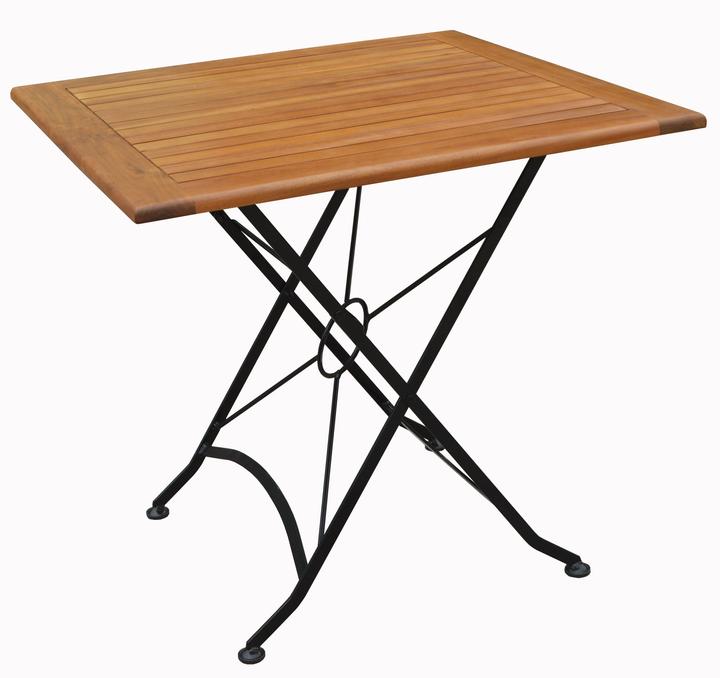 Actual product image Acamp Set 2x LINDAU folding chairs + 1x LINDAU folding table 80x80cm (80 cm)