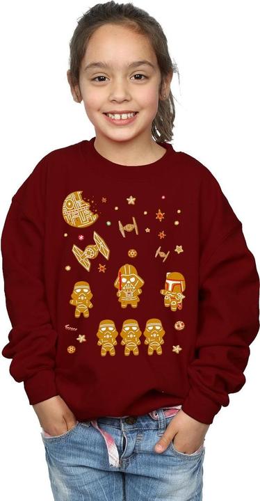 Immagine prodotto Star Wars Gingerbread Empire Felpa Ragazze (140, 146)