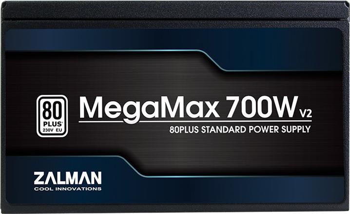 Actual product image Zalman MegaMax 700W power supply (ZM700-TXII) (700 W)
