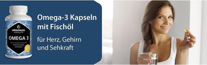 Produktbild Vitamaze Omega3 90 Kapseln (90 Stück, Kapseln, 121 g)