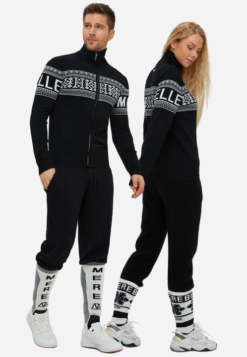 Immagine prodotto Bellemere Sweater Unisex Vintage Sweden Design Full Zipped Cardigan (XL)
