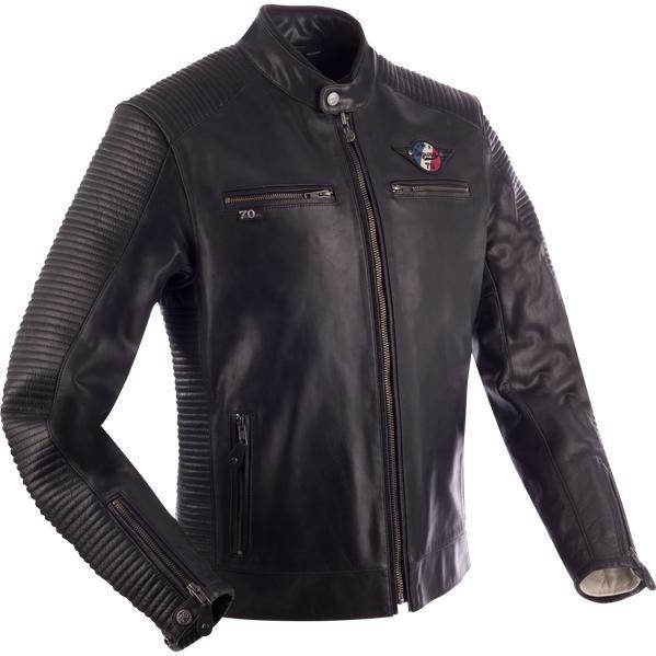Immagine prodotto Segura RIVERTON Lederjacke schwarz M (Uomini, M)