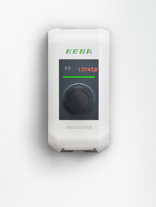 Actual product image Keba KeContact P30 c-series (Type 2, 22 kW, 32 A, Hard wired)