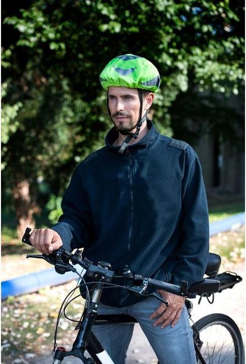 Actual product image Korntex Helmet Cover Bike - Yellow