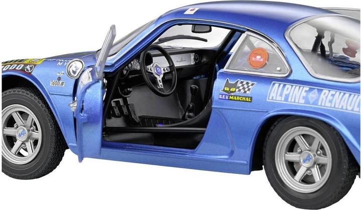 Actual product image Solido 1:18 Alpine A110 1600S #23 blue