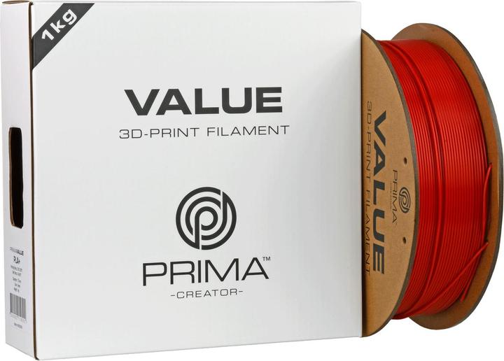 Immagine prodotto Prima Creator PrimaValue PLA+ (PLA, 1.75 mm, 1.32 g, Rosso)