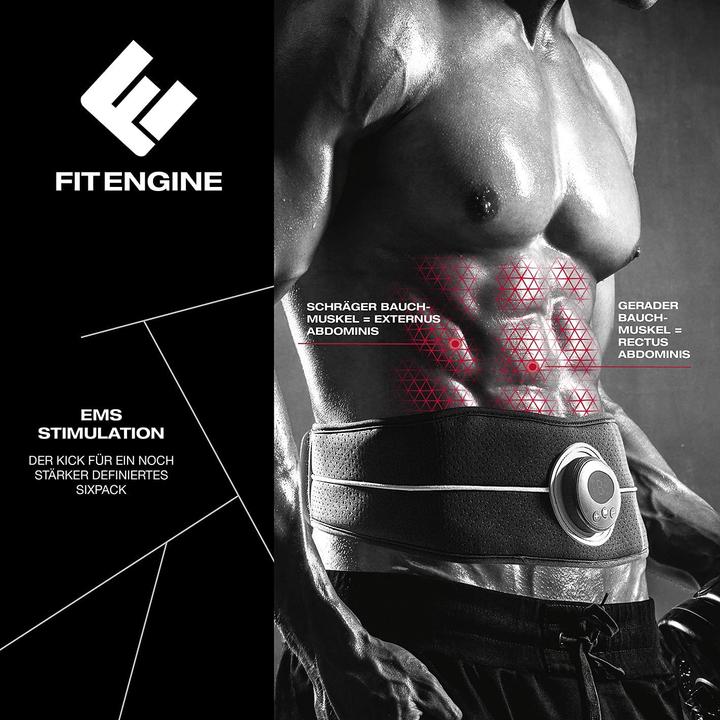 Image du produit Fit Engine Ceinture de musculation abdominale EMS