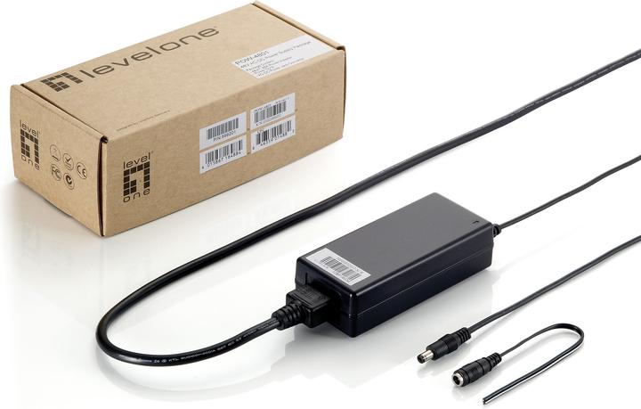 Actual product image LevelOne POW-4801: 48V PowerAdapter suitable (Power supply)
