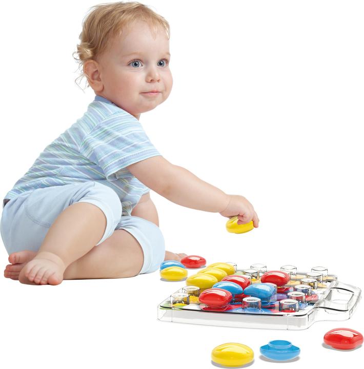 Actual product image Quercetti Peg Mosaic FantaColor Baby Starter Set (33 pcs)