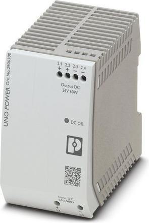 Immagine prodotto Phoenix Contact UNO PSU, 350 - 900 V DC, 24 V DC, 60 W
