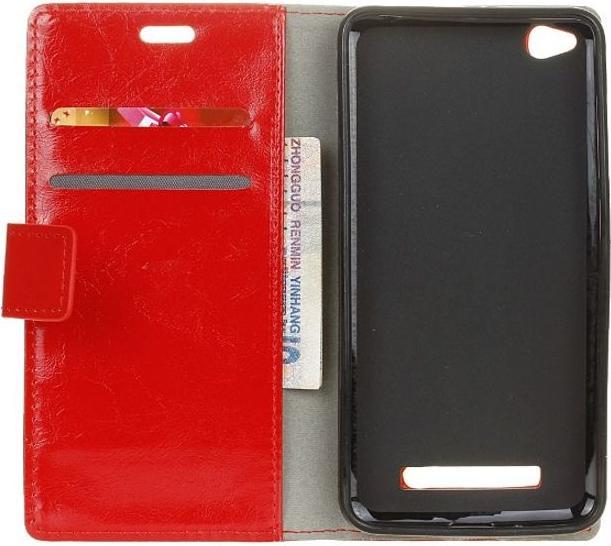 Produktbild MU Classic Crazy Horse II Leder Bookcover Series (Xiaomi Redmi 4A)