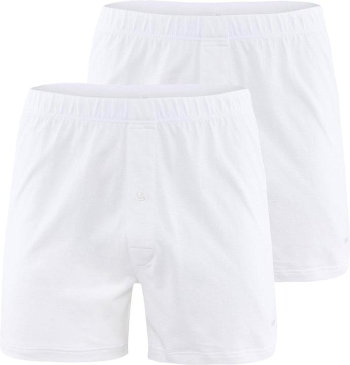 Calida Men Boxer Shorts Cotton Code (M, 2er Pack)