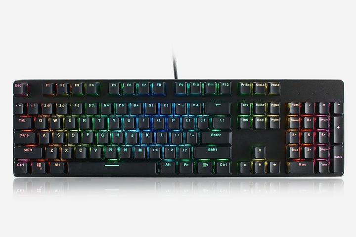 Actual product image Glorious PC Gaming Race ABS Keycaps - 105 pcs, black, ISO, NO layout