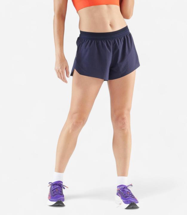 Produktbild Kiprun Laufshorts Trailrunning Damen leicht - Run 900 Light marineblau (XXS)