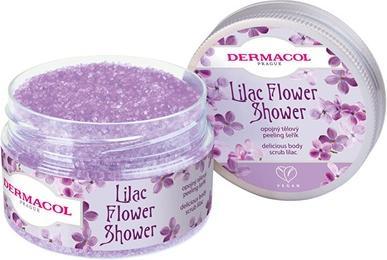 Actual product image Dermacol Lilac Flower Shower Body Scrub (200 ml)