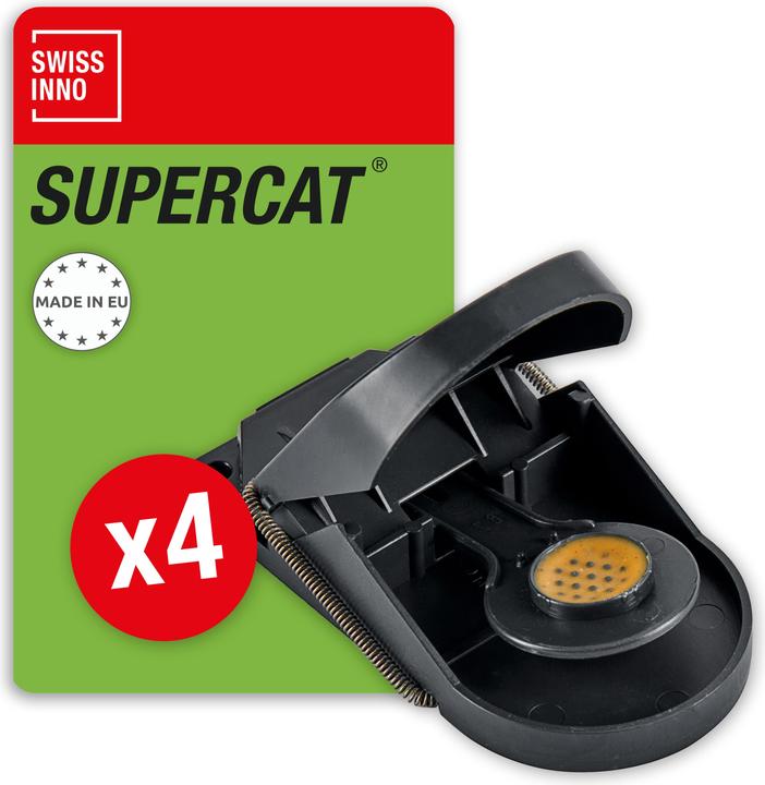 Produktbild Super Cat Mausefalle SuperCat 4er