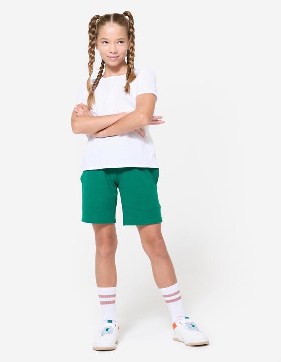 Actual product image Domyos Multisport Shorts Kinder Unisex Baumwolle - grün (8, 9, 10)