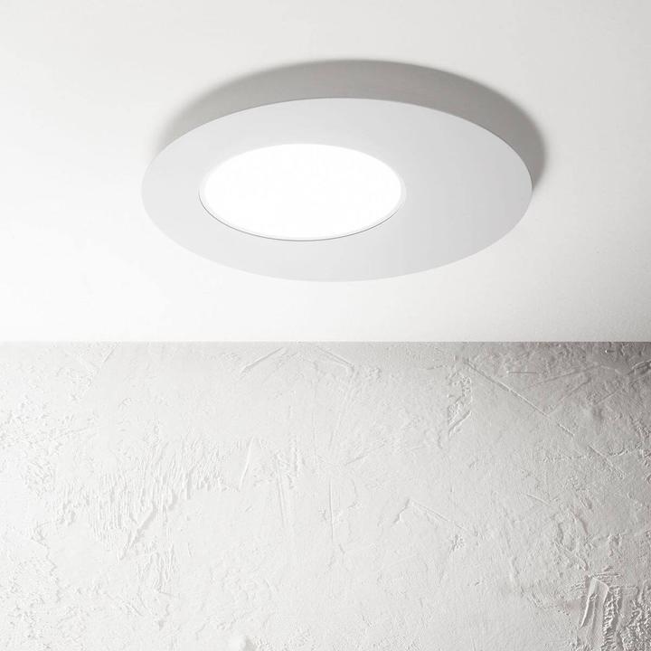 Produktbild Ideal lux IRIDE LED Deckenleuchte 17W ⌀500mm dimmbar Weiss warmweiss 312491 (1450 lm)