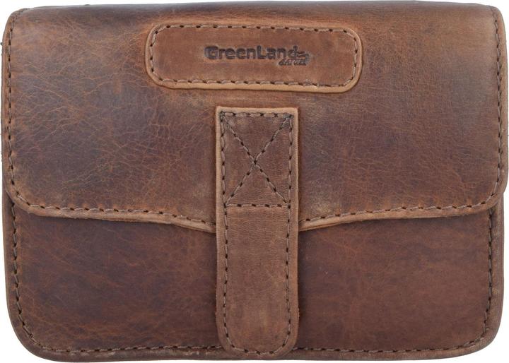 Immagine prodotto Greenland Nature Borsa da cintura Soft & Safe RFID in pelle 16 cm