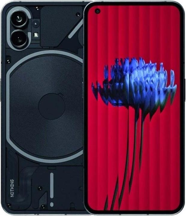 Actual product image Nothing Phone (1) (8GB) (256 GB, Black, 6.55", Dual SIM, 50 Mpx, 5G)