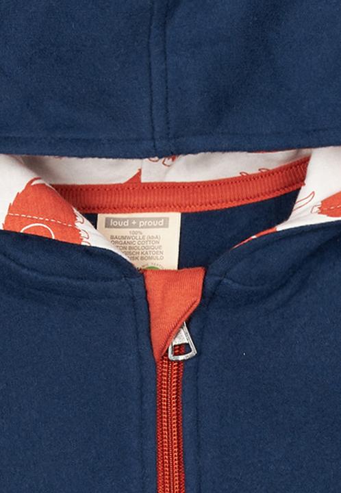 Produktbild loud + proud Jacke Ultramarin (74, 80)