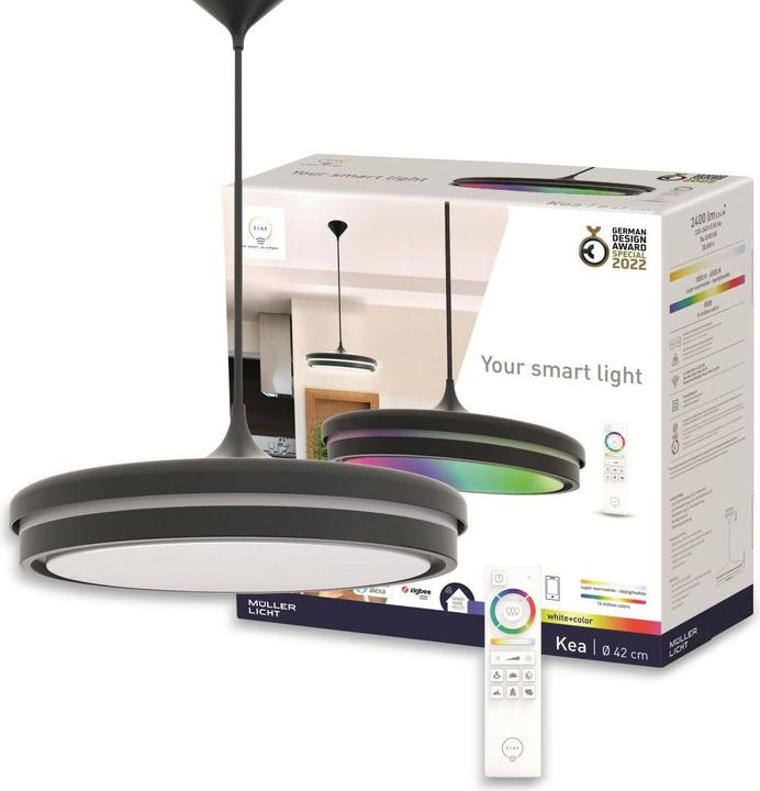 Produktbild Tint MLI 404067 - Smart Light Pendelleuchte Kea RGBW (2400 lm)
