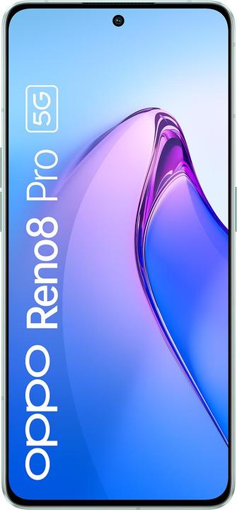 Image du produit OPPO Reno 8 Pro (256 Go, Vert glacé, 6.70", Double SIM, 50 Mpx, 5G)