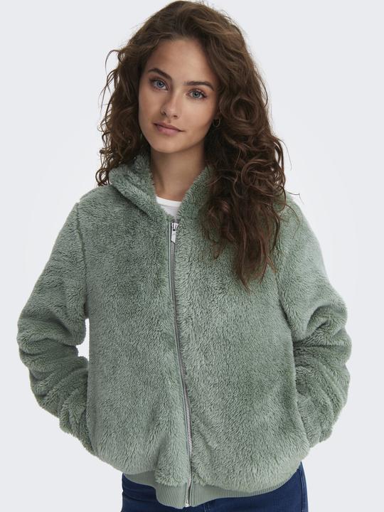 Immagine prodotto Only Giacca con cappuccio Giacca di pelliccia Teddy (M)