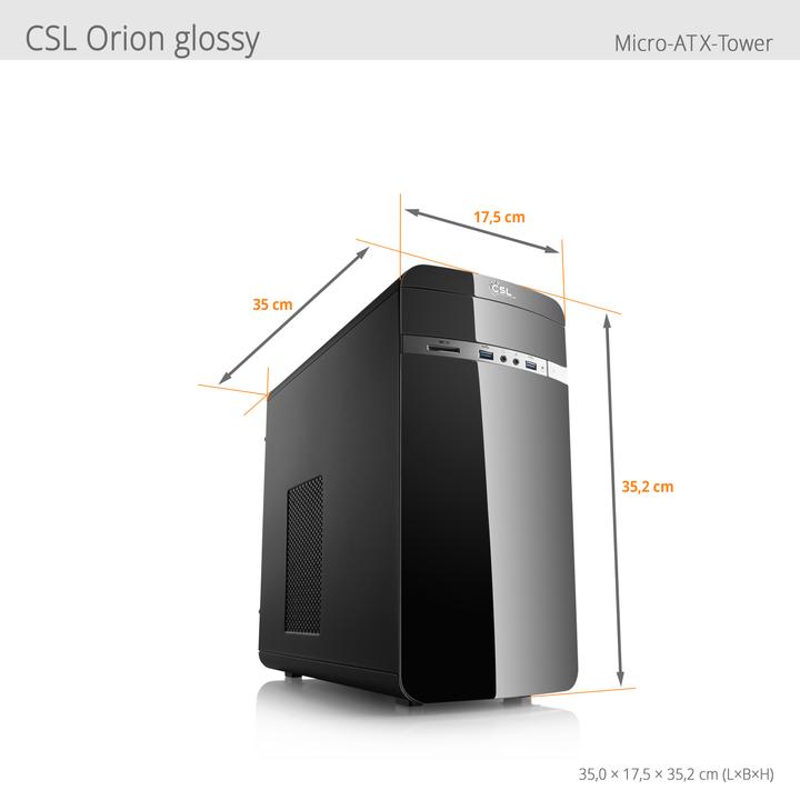 Image du produit CSL Office PC M11330H, QWERTZ Layout (DE) (Intel Core i5-12400, 16 Go, 500 Go, UHD Graphics 730)