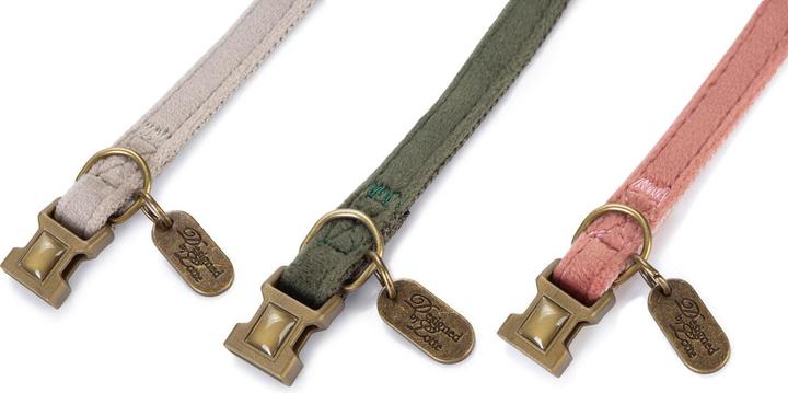 Productafbeelding Designed by Lotte Kattenhalsband Velura (30, Kat, Loop)