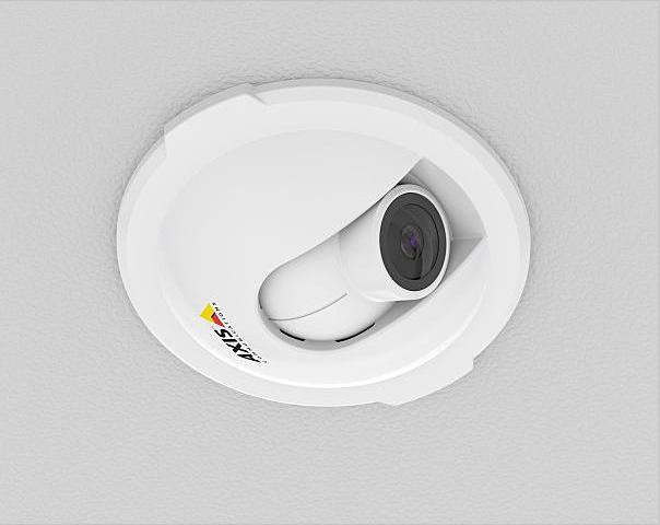 Actual product image Axis Built-in housing dome F8224, tiltable (Mounting kit)