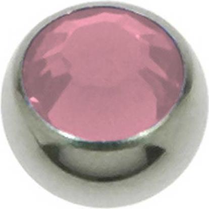 Image du produit Bijouteria Embout de piercing (Acier chirurgical 316L, Cristal Premium)