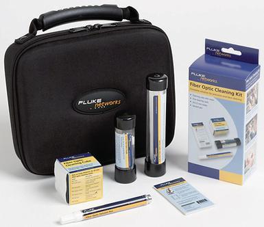 Produktbild Fluke faserReinigungssatz tragetasche Würfel Stift 1 und 25 Tupfer 10 Karten