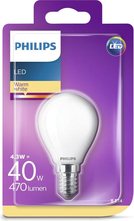 Image du produit Philips Benno (E14, 40 W, 470 lm, 1 x, F)