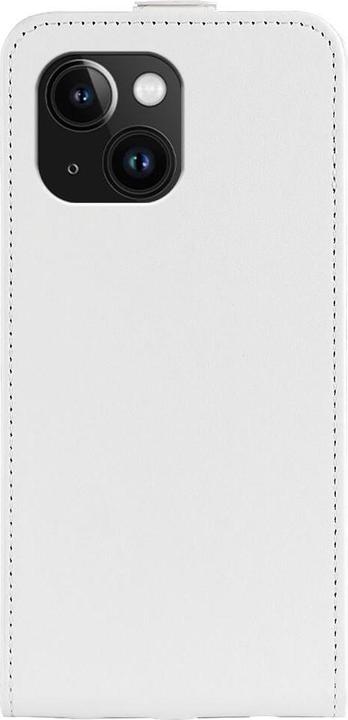 Actual product image Cover-Discount iPhone 15 - Classic Flip Case Vertical White (Apple iPhone 15)
