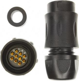 Actual product image Eaton Coupling socket, socket, 10 number of contacts, 6A, 50V, IP68 / IP69K
