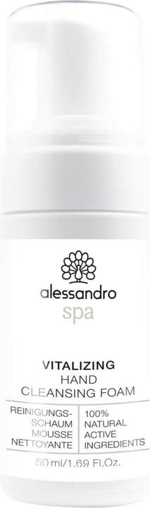 Immagine prodotto Alessandro Spa - Schiuma detergente vitalizzante per le mani (Sapone liquido, 50 ml)