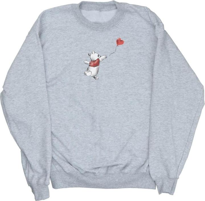 Actual product image Disney Mens Winnie The Pooh Balloon Sweatshirt (XXL)