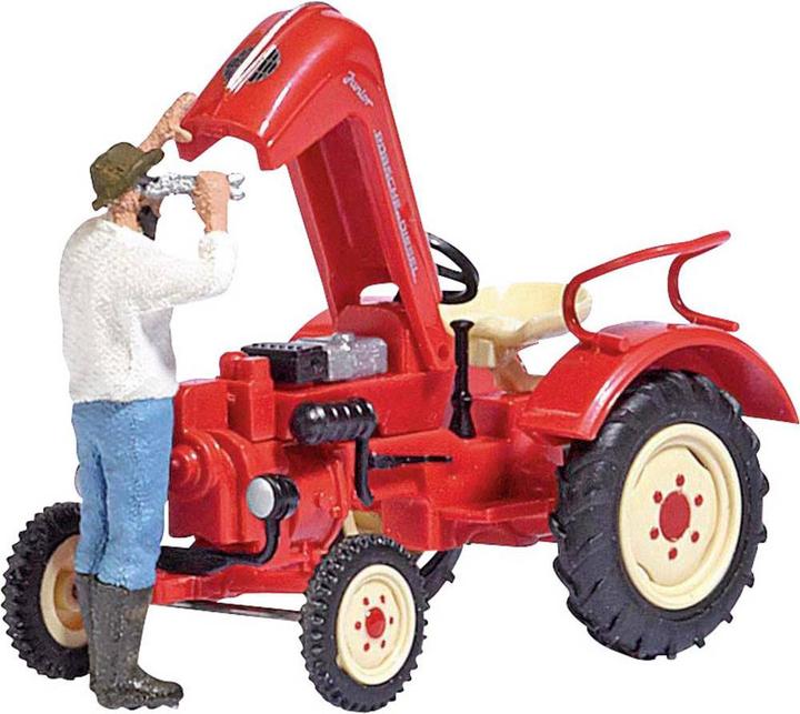 Produktbild Busch H0 Porsche Traktorreparatur