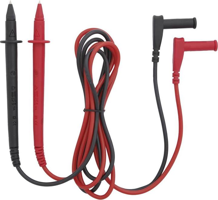 Produktbild Testboy Messleitungssatz CAT IV Messleitungs-Set ( - ) Rot, Schwarz 1 Set