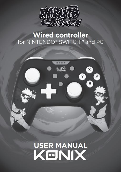 Immagine prodotto Konix Naruto Gamepad (PC, Switch)