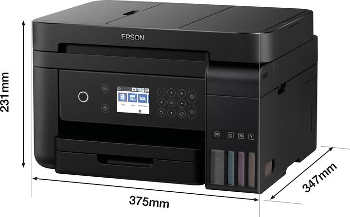 Actual product image Epson ET-3750 EcoTank (Ink tank, Colour)