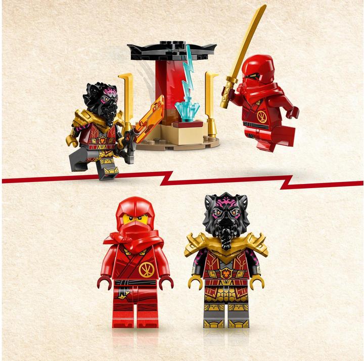 Produktbild LEGO Verfolgungsjagd mit Kais Flitzer und Ras' Motorrad (71789, LEGO Ninjago)