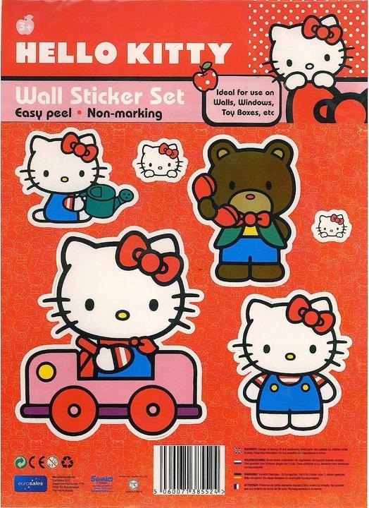 Actual product image Hello Kitty Classic Sign Wall Sticker