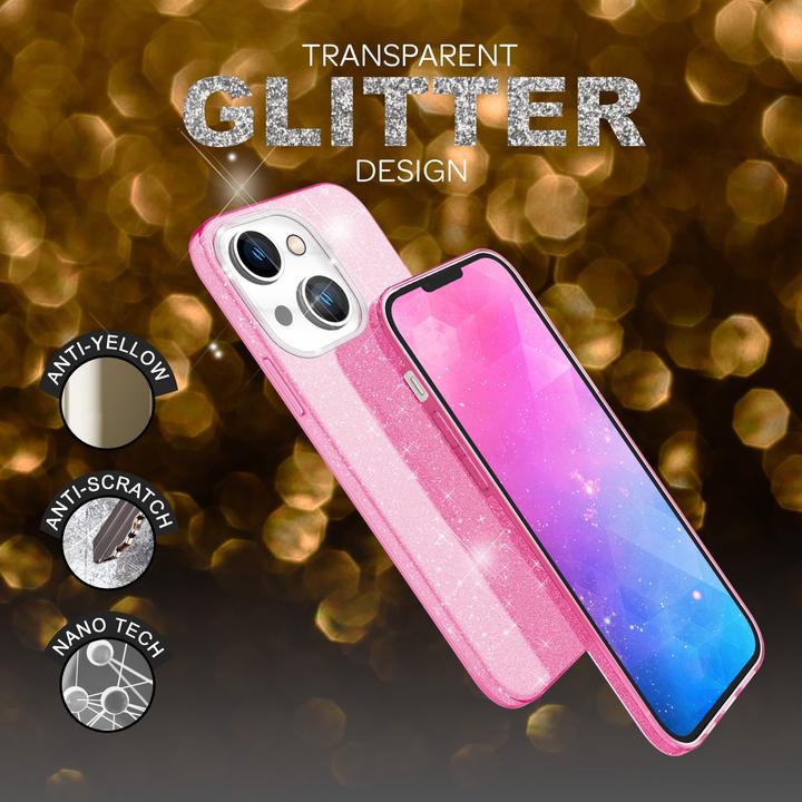 Immagine prodotto Nalia Copertina glitterata (Apple iPhone 14)