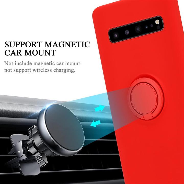 Image du produit Cadorabo TPU Liquid Ring Silicone Case Cover (Samsung Galaxy S10 5G)