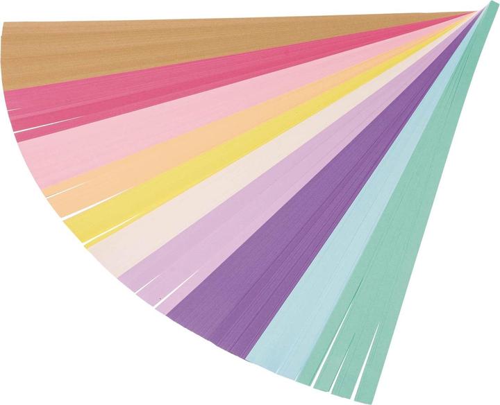 Immagine prodotto Folia Set di strisce da intreccio colori assortiti 200 pezzi. (130 g/m², 200 x)