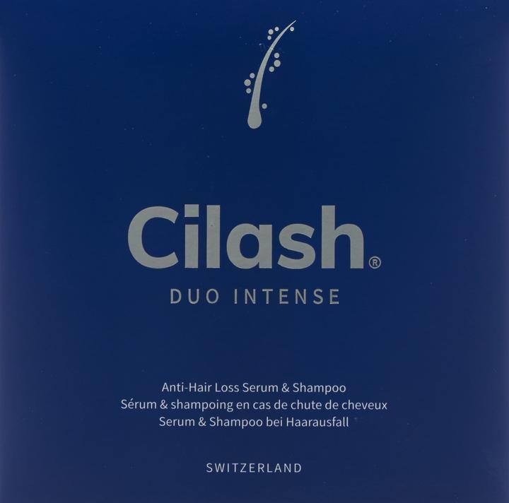 Produktbild Cilash INTENSE Haarwuchs Serum & Shampoo DUO (2744 ml, Flüssiges Shampoo)