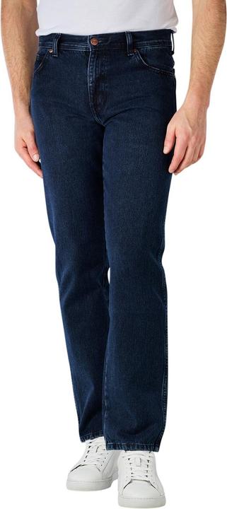 Actual product image Wrangler Texas Jeans Straight Fit Coalblue Stone (W36/L32)